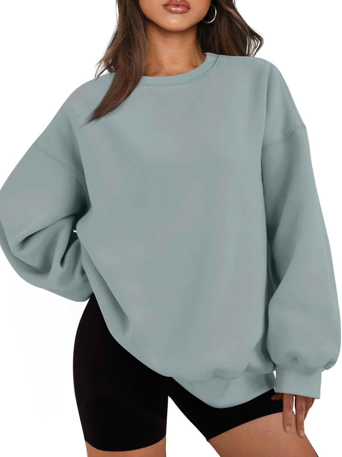 Womens Oversized Sweatshirts Crewneck Hoodies