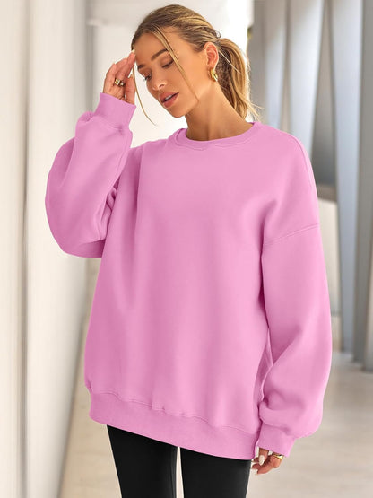 Womens Oversized Sweatshirts Crewneck Hoodies