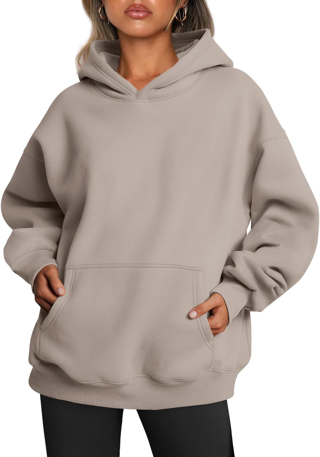 Oversized Hoodies Sweatshirts Fall Fashion 2025 Pullover Sweaters Winter Clothes