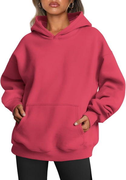 Oversized Hoodies Sweatshirts Fall Fashion 2025 Pullover Sweaters Winter Clothes