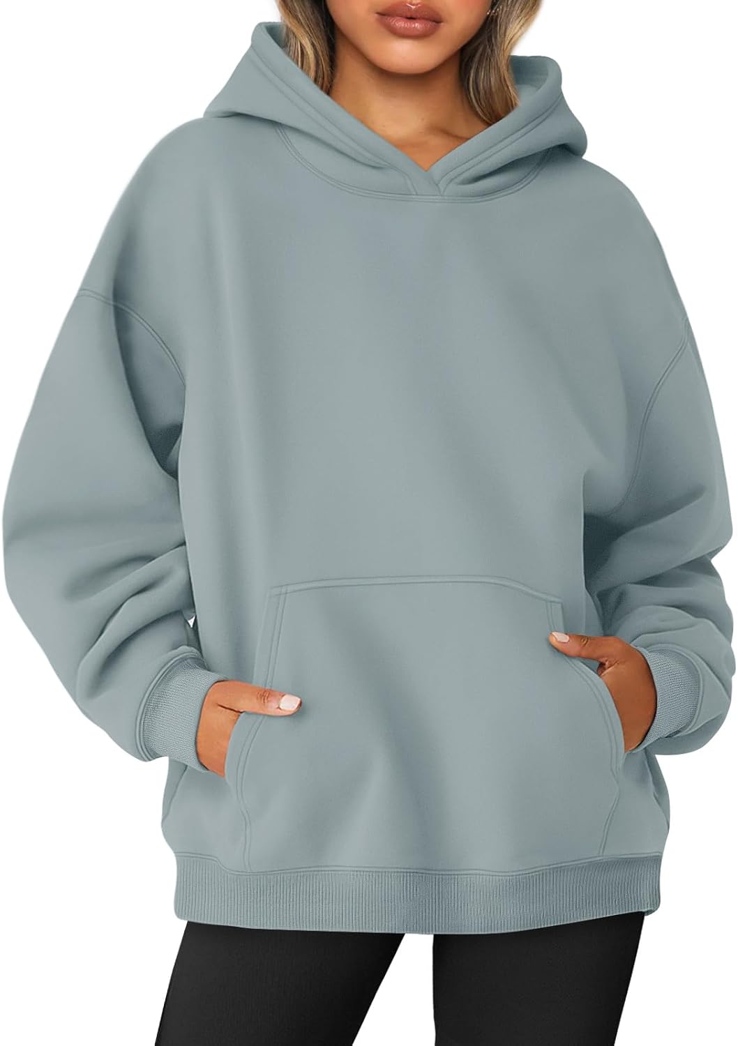 Oversized Sweatshirts Hoodies Long Sleeve Shirts Pullover Fall Outfits 2025 with Pocket