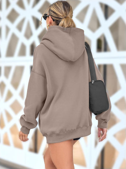 Oversized Sweatshirts Hoodies Long Sleeve Shirts Pullover Fall Outfits 2025 with Pocket