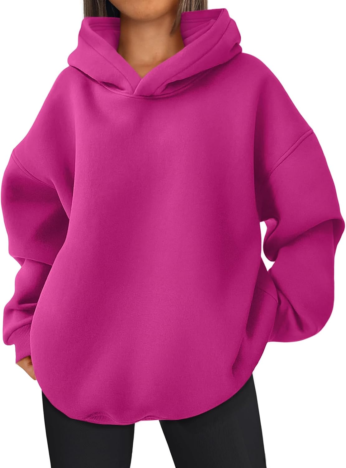 Oversized Hoodies Hooded Sweatshirts Casual Comfy Tops Fall Fashion Outfits 2025 Cute Clothes with Pockets