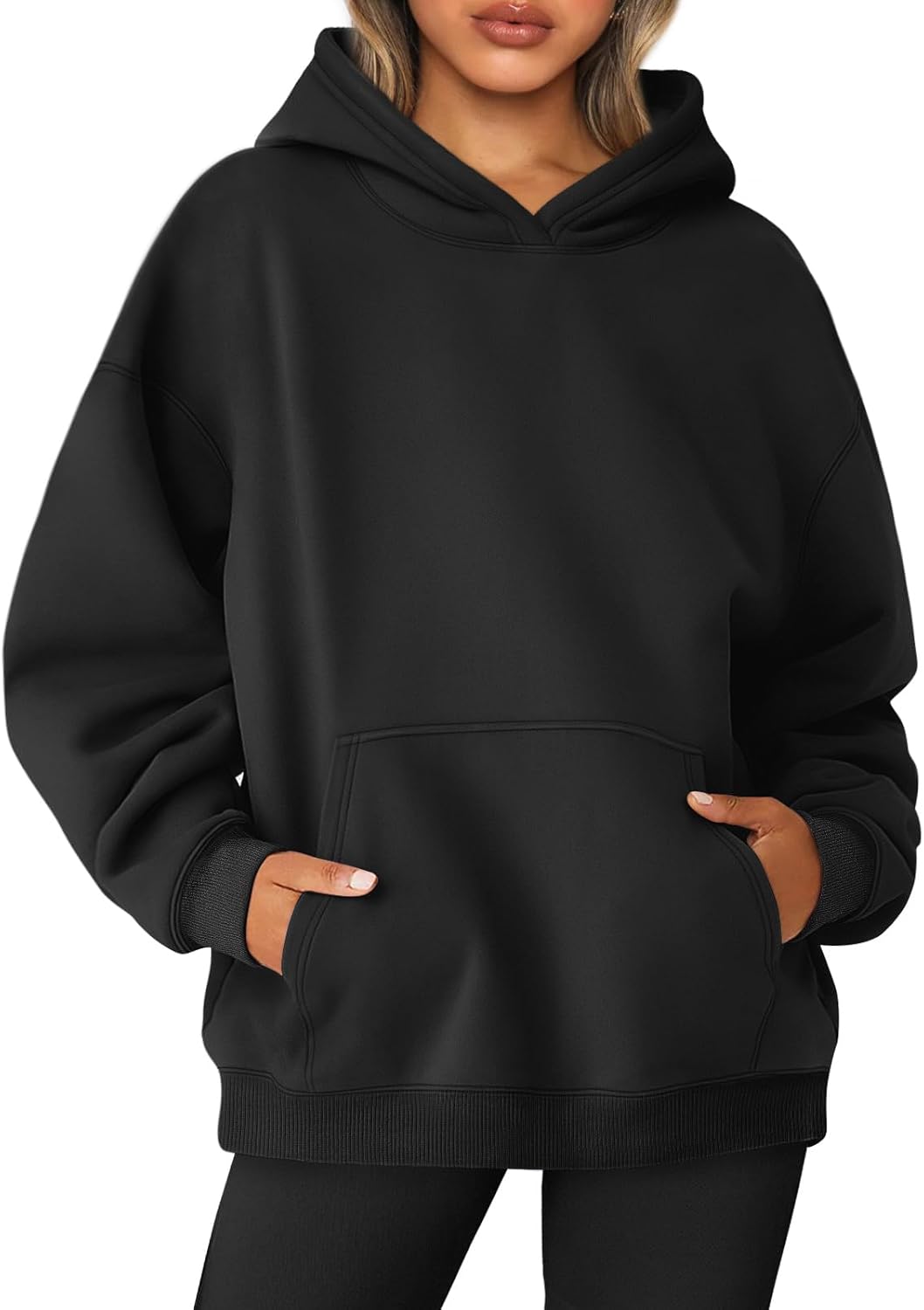 Oversized Sweatshirts Hoodies Long Sleeve Shirts Pullover Fall Outfits 2025 with Pocket