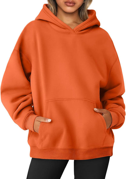 Oversized Sweatshirts Hoodies Long Sleeve Shirts Pullover Fall Outfits 2025 with Pocket