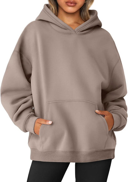 Oversized Sweatshirts Hoodies Long Sleeve Shirts Pullover Fall Outfits 2025 with Pocket