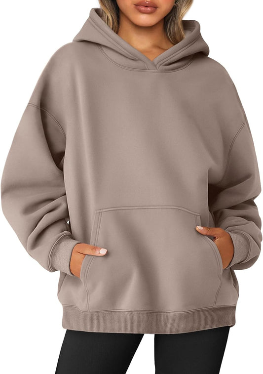 Oversized Sweatshirts Hoodies Long Sleeve Shirts Pullover Fall Outfits 2025 with Pocket