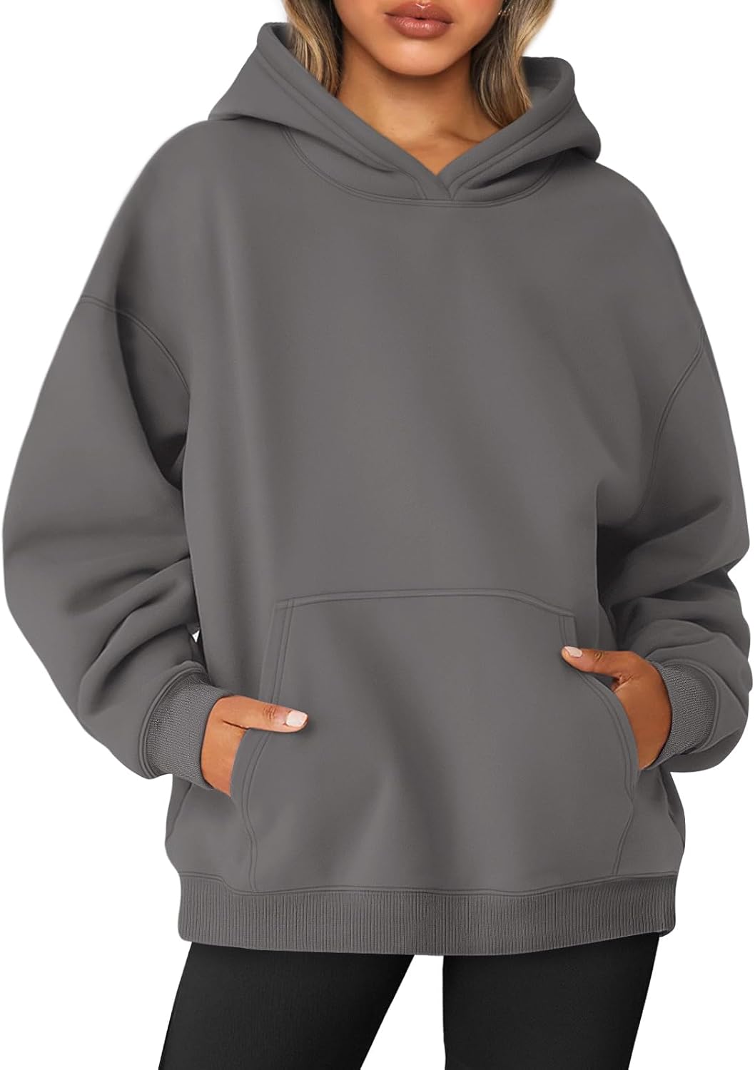 Oversized Sweatshirts Hoodies Long Sleeve Shirts Pullover Fall Outfits 2025 with Pocket