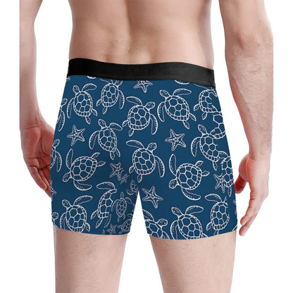 Custom Men's Underwear & Socks Set - Sea Turtle