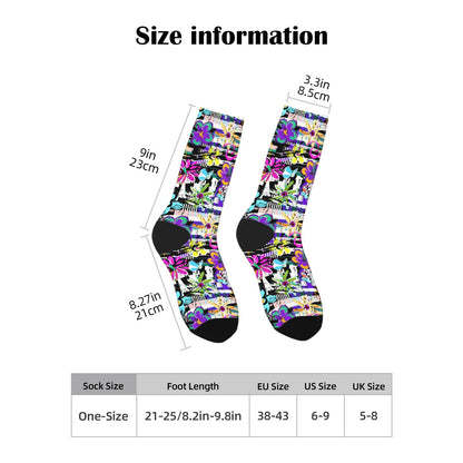 Custom Men's Underwear & Socks Set - Terrible Flowers