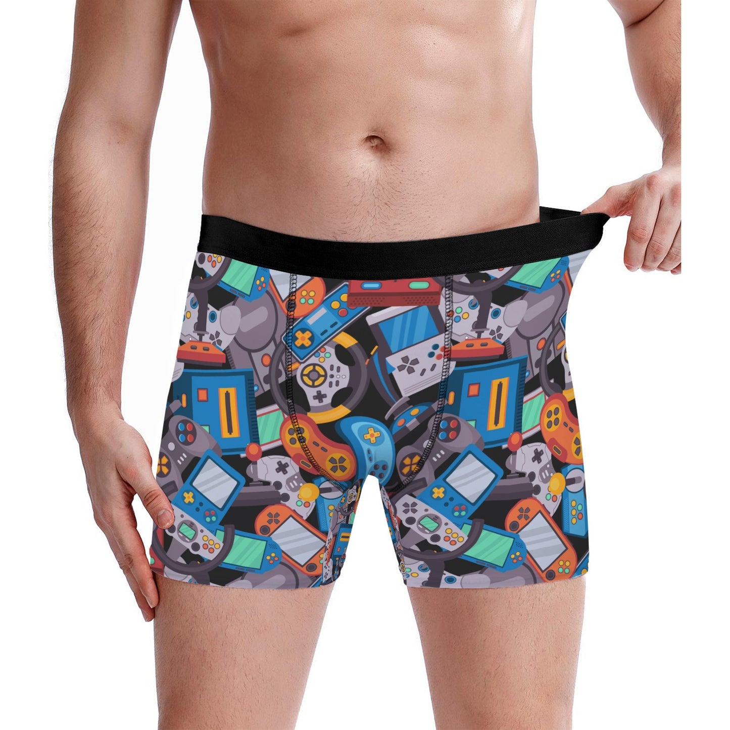 Custom Men's Underwear & Socks Set - Games Design