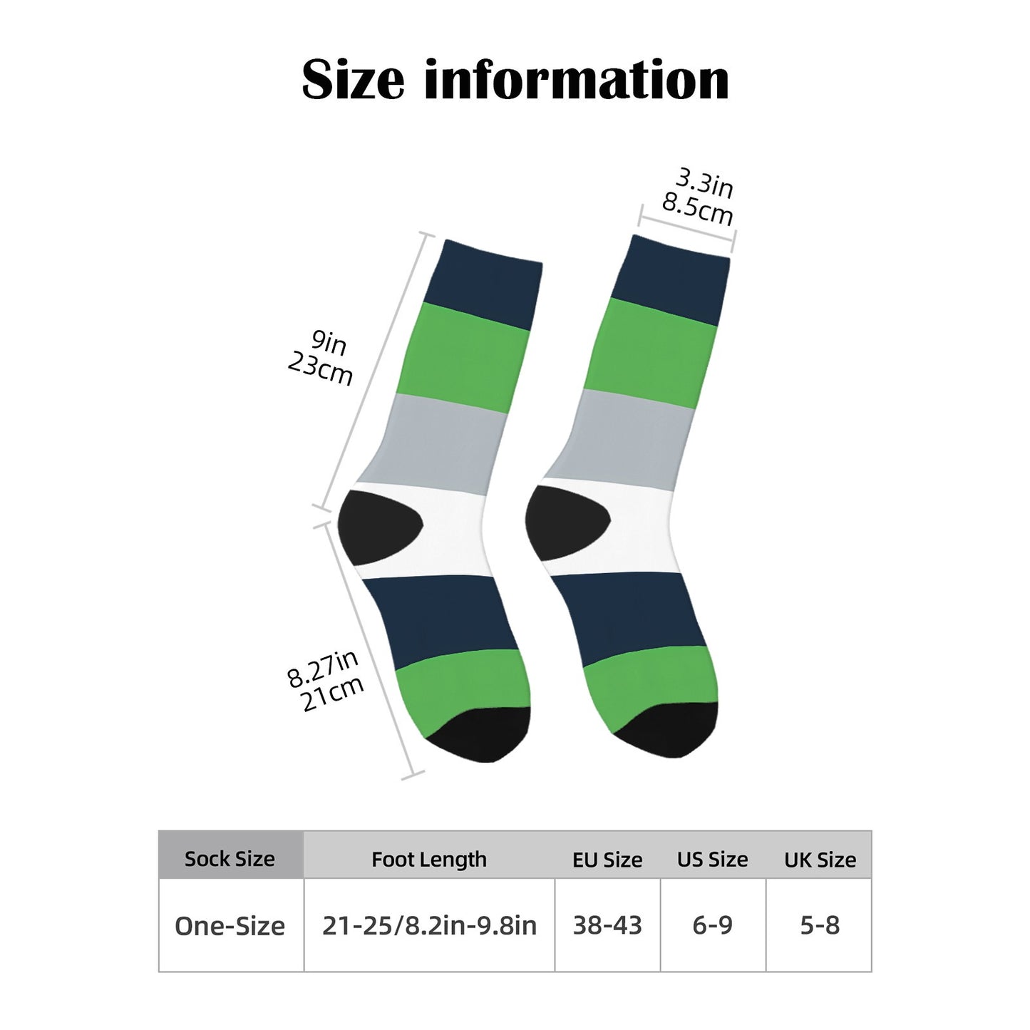 Custom Socks & Underwear - Seattle Football Style