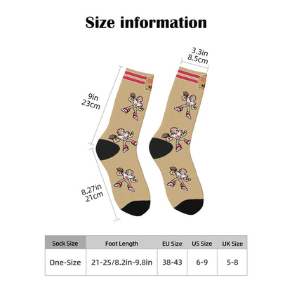Personalized San Francisco Football Colors Socks & Boxers