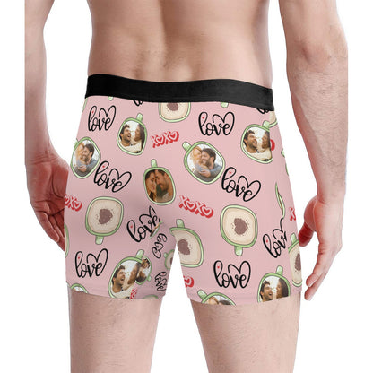 Personalized Valentine's Day Couple Love Coffee Underwear Sock Sets