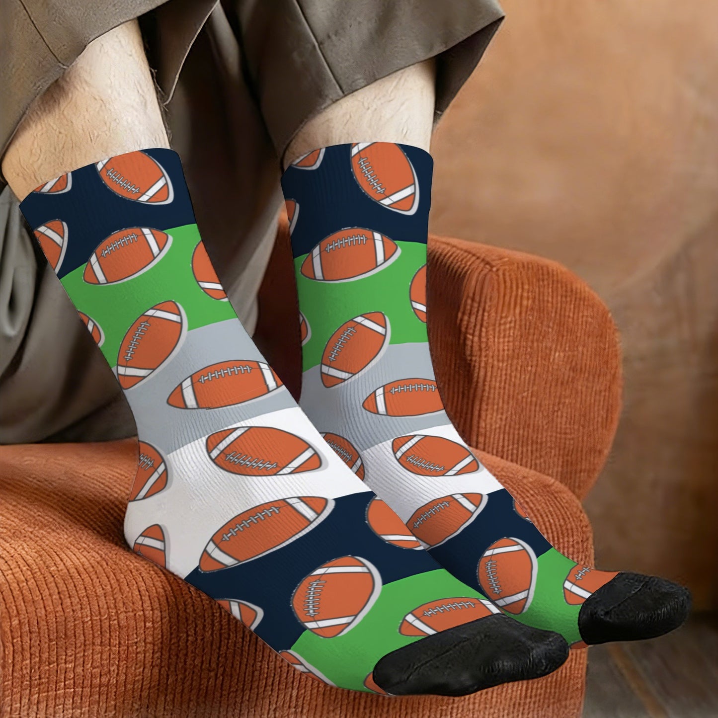 Custom Socks for Seattle Football Fans
