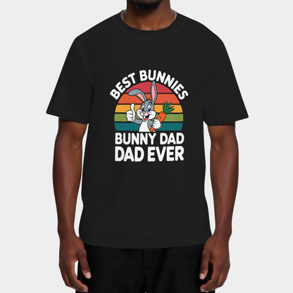 Bunnies Dad Ever Tee Shirt