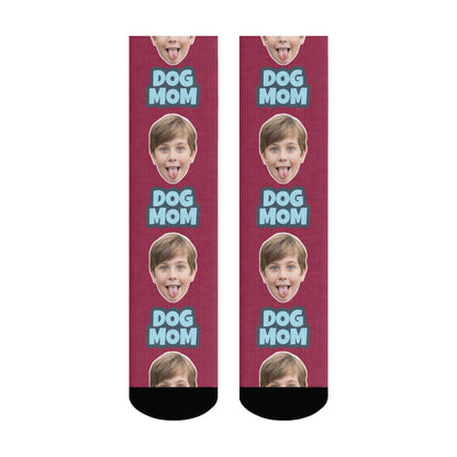 Custom Dog Mom Sock
