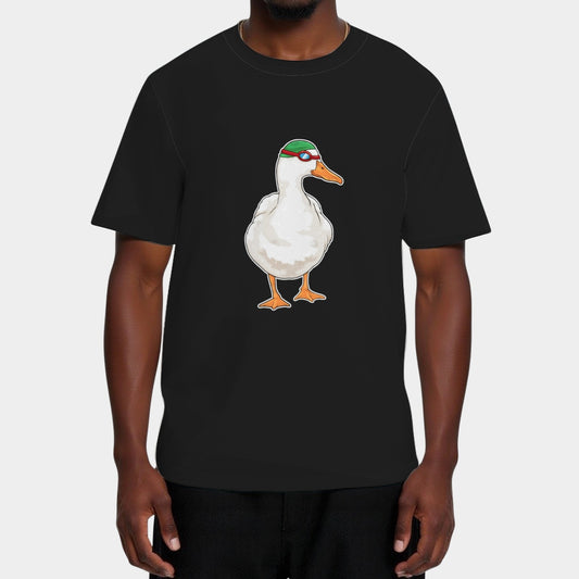 Duck Swimming Swimming goggles T-Shirt