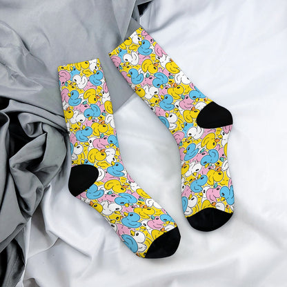 Custom Men's Underwear & Socks Set - Duck Pattern Design