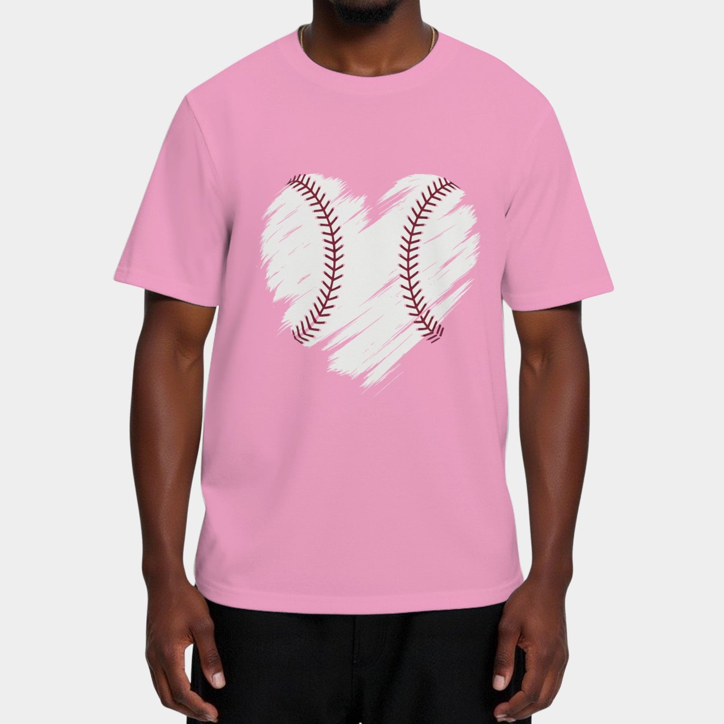 Baseball Lovers Heart T-Shirt