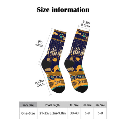 Custom Men's Underwear & Socks Set - Native Inspired Elephant Design