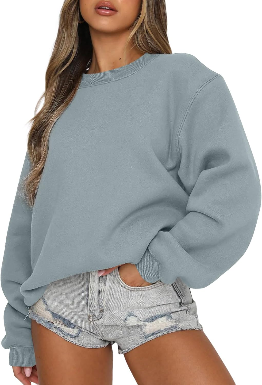 Womens Sweatshirts Oversized Crewneck Y2K Hoodies