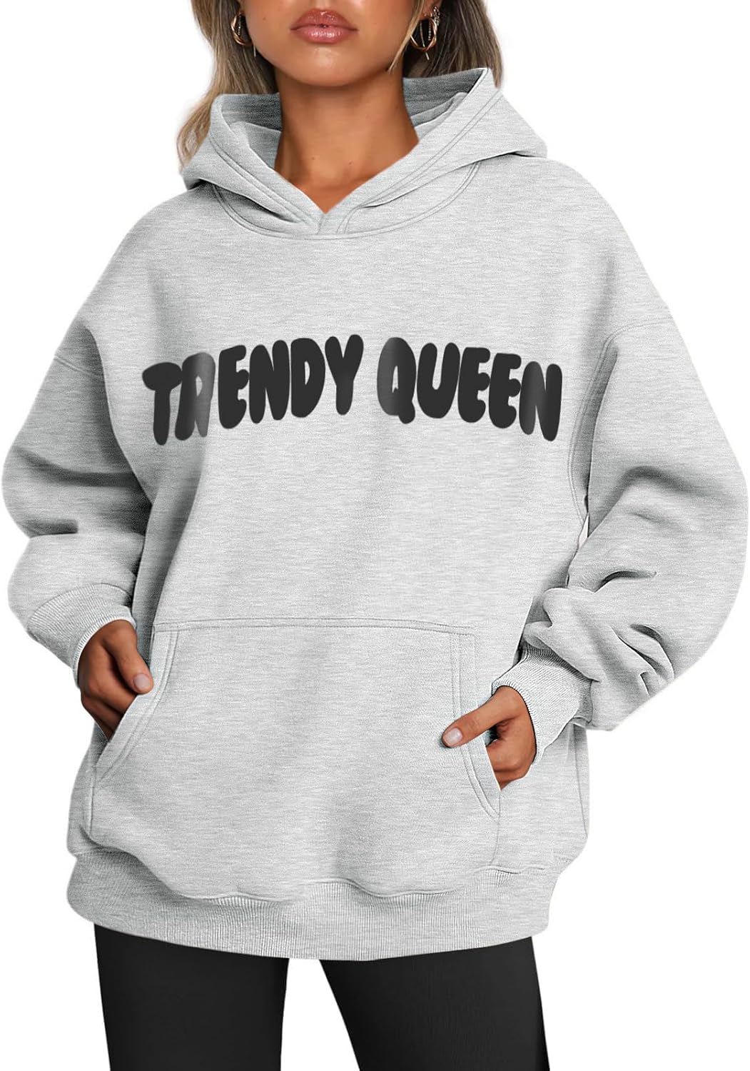 Oversized Hoodies Sweatshirts Fall Fashion 2025 Pullover Sweaters Winter Clothes