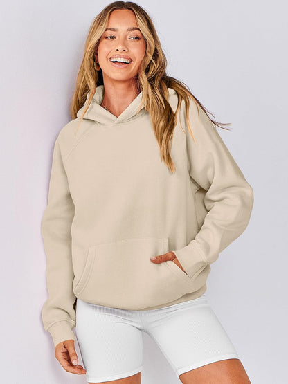 Hoodies Oversized Long Sleeve Comfy Casual Basic Pullover Sweatshirts 2025 Fall Outfits Y2K Clothes