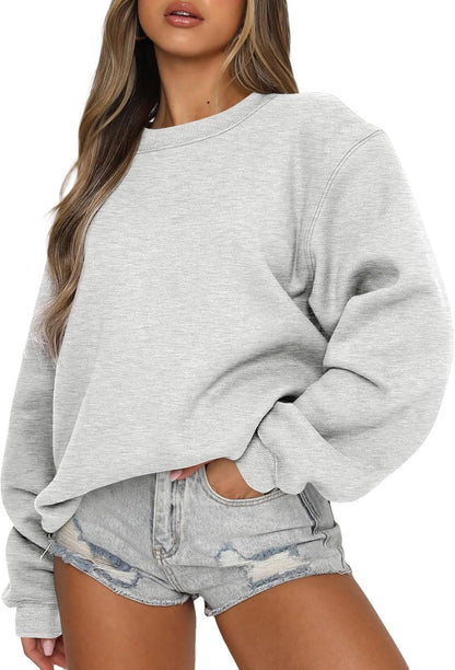 Womens Sweatshirts Oversized Crewneck Y2K Hoodies