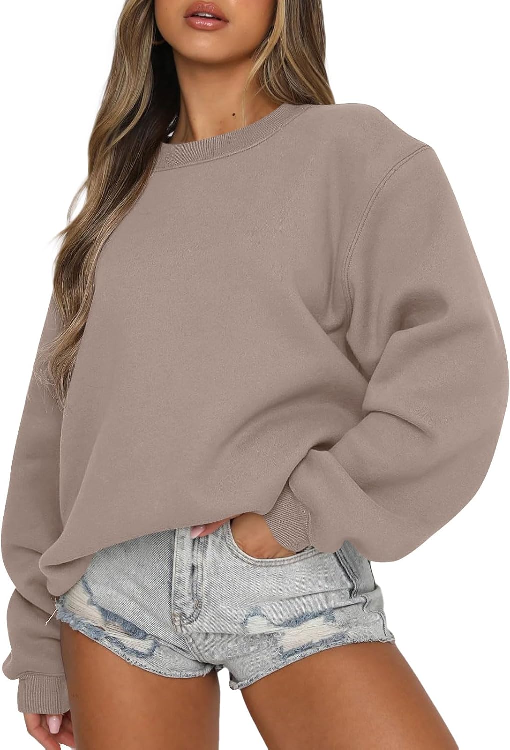 Womens Sweatshirts Oversized Crewneck Y2K Hoodies