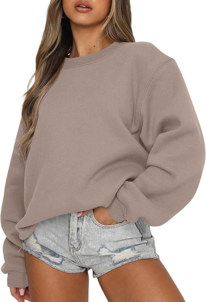 Womens Sweatshirts Oversized Crewneck Y2K Hoodies