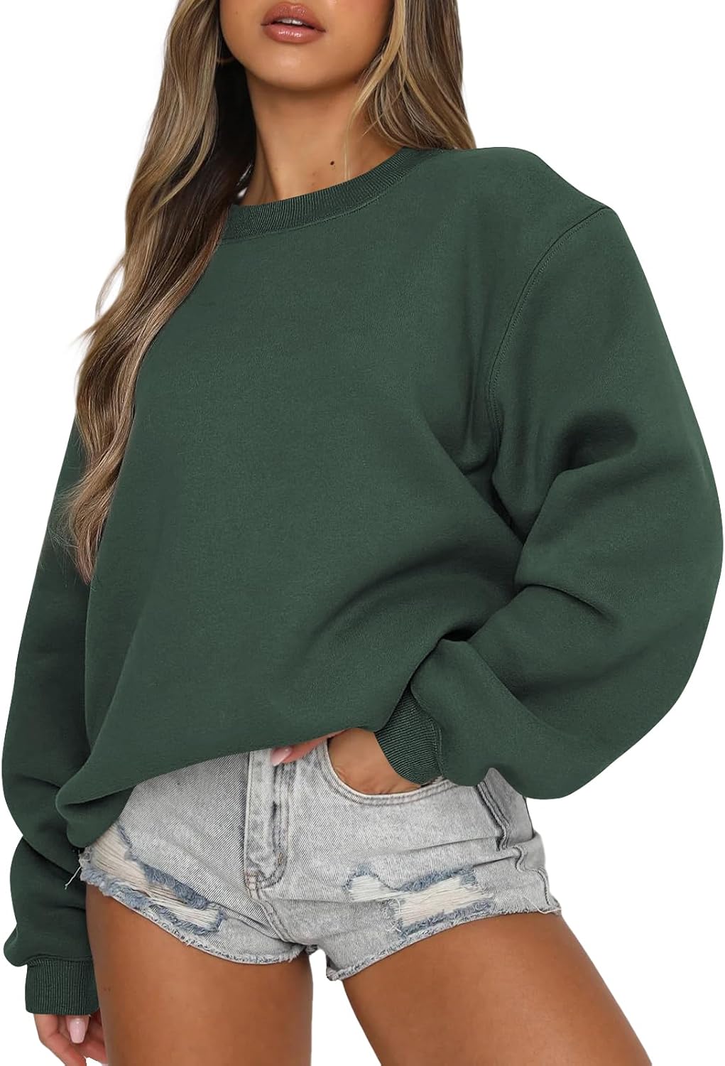 Womens Sweatshirts Oversized Crewneck Y2K Hoodies