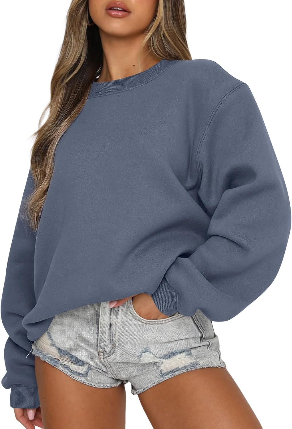Womens Sweatshirts Oversized Crewneck Y2K Hoodies