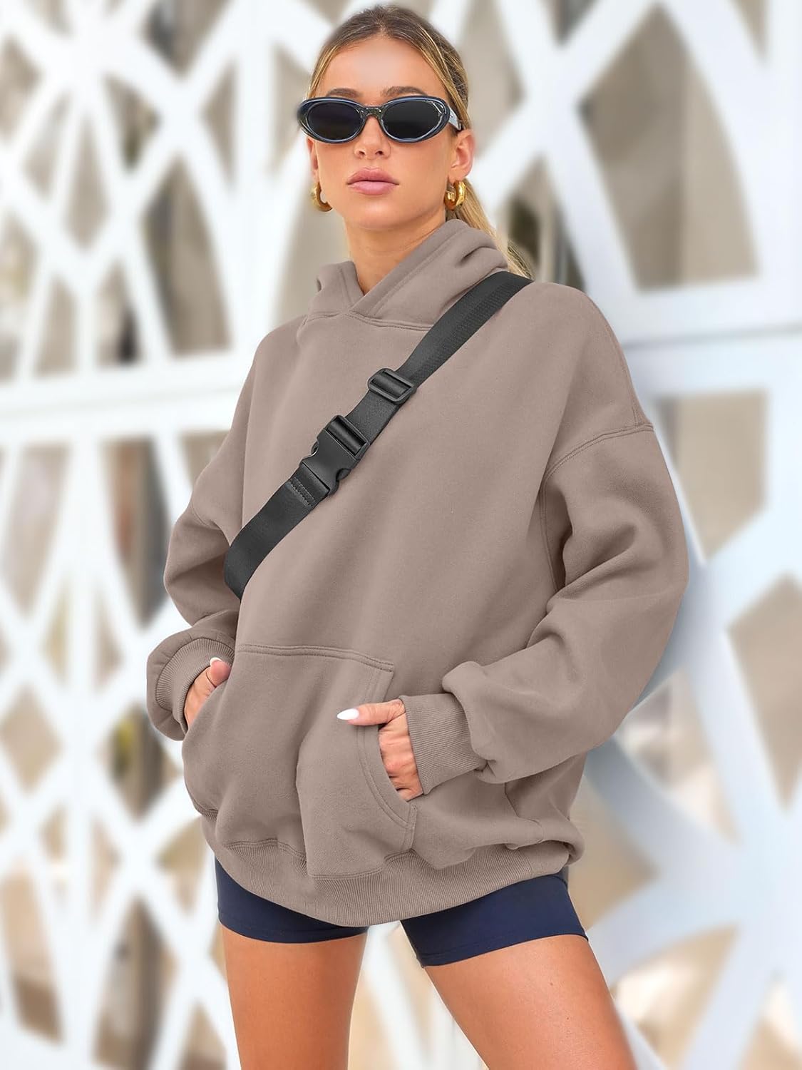 Oversized Sweatshirts Hoodies Long Sleeve Shirts Pullover Fall Outfits 2025 with Pocket