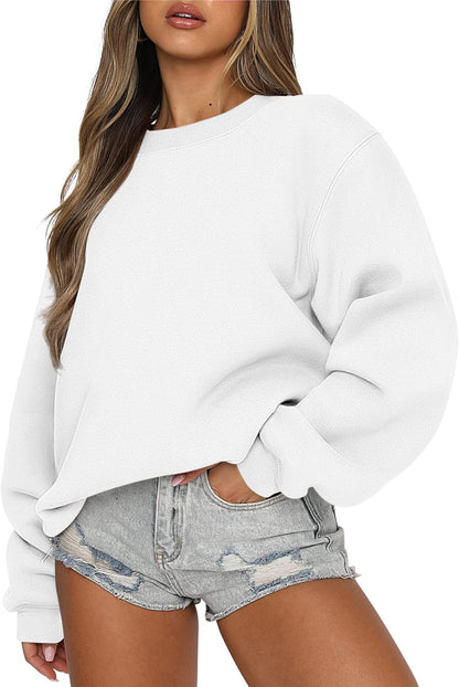 Womens Sweatshirts Crewneck Oversized Pullover Sweaters