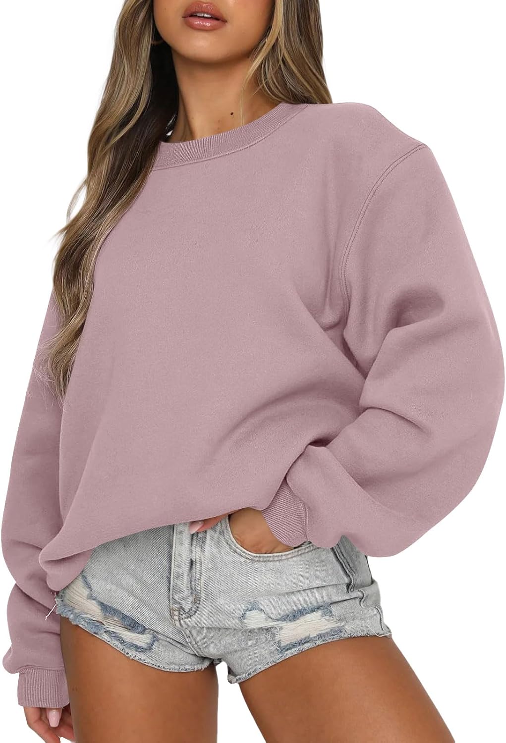 Womens Sweatshirts Oversized Crewneck Y2K Hoodies