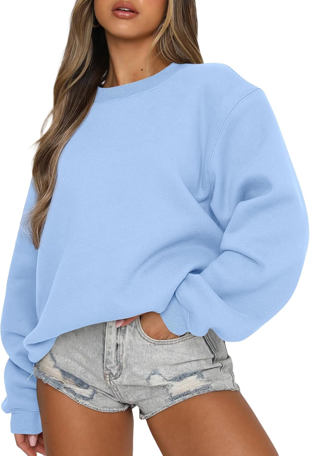 Womens Sweatshirts Oversized Crewneck Y2K Hoodies