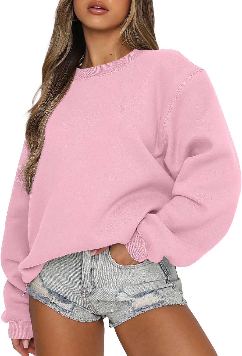 Womens Sweatshirts Oversized Crewneck Y2K Hoodies