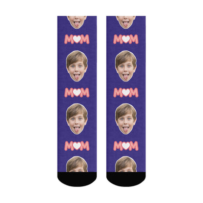 Custom Best Mom Sock