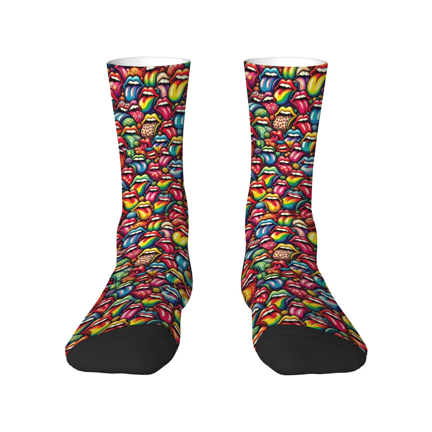 Custom Men's Underwear & Socks Set - Tongue Design