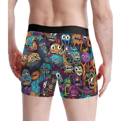 Custom Men's Underwear & Socks Set - Little Monster Design