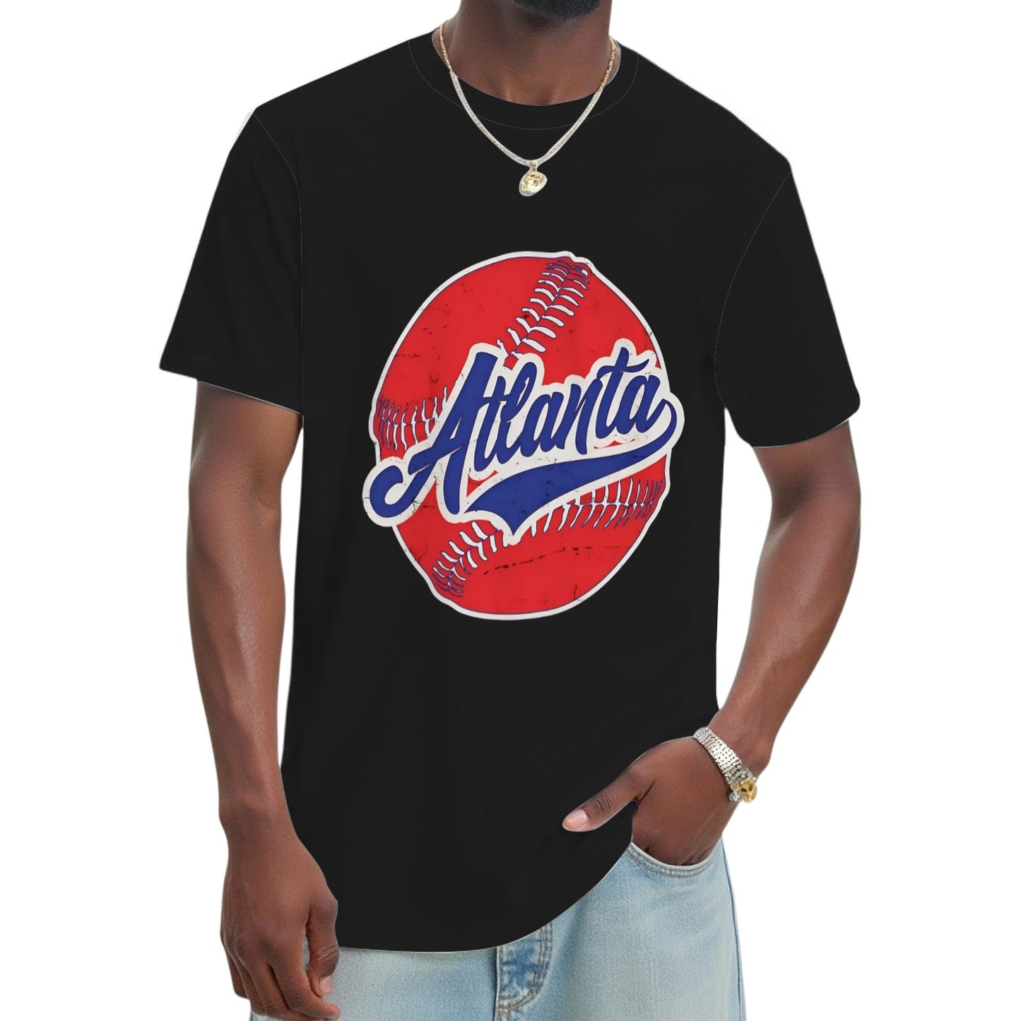 Vintage Atlanta Baseball Sports T-Shirt