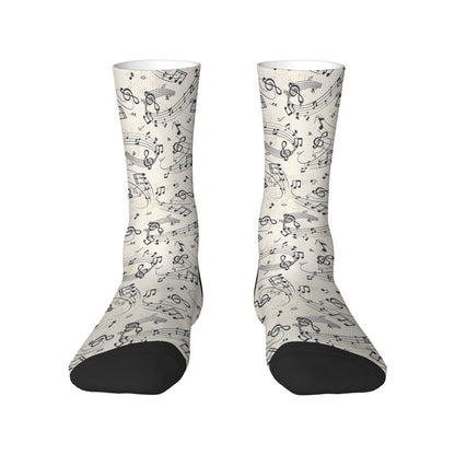 Custom Men's Underwear & Socks Set - Music Design