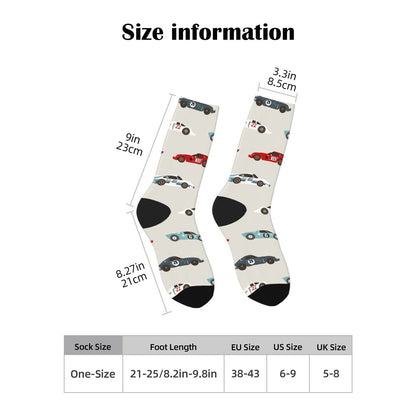 Custom Men's Underwear & Socks Set - Car