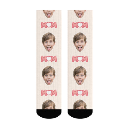 Custom Best Mom Sock
