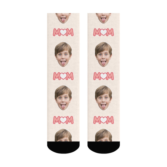 Custom Best Mom Sock