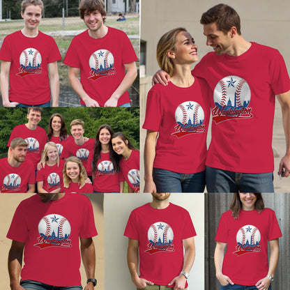 Washington Baseball Vintage Style Fan T-Shirt