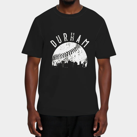 Vintage Durham Baseball Skyline Apparel T-Shirt