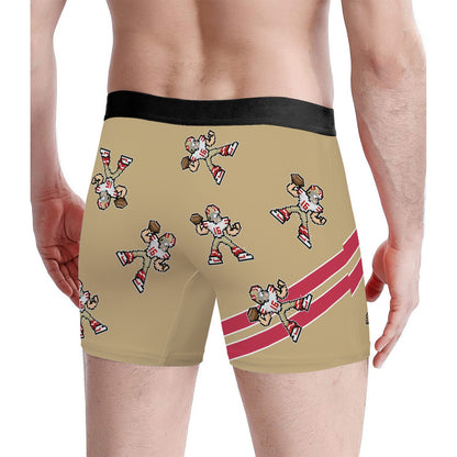 Personalized San Francisco Football Colors Socks & Boxers