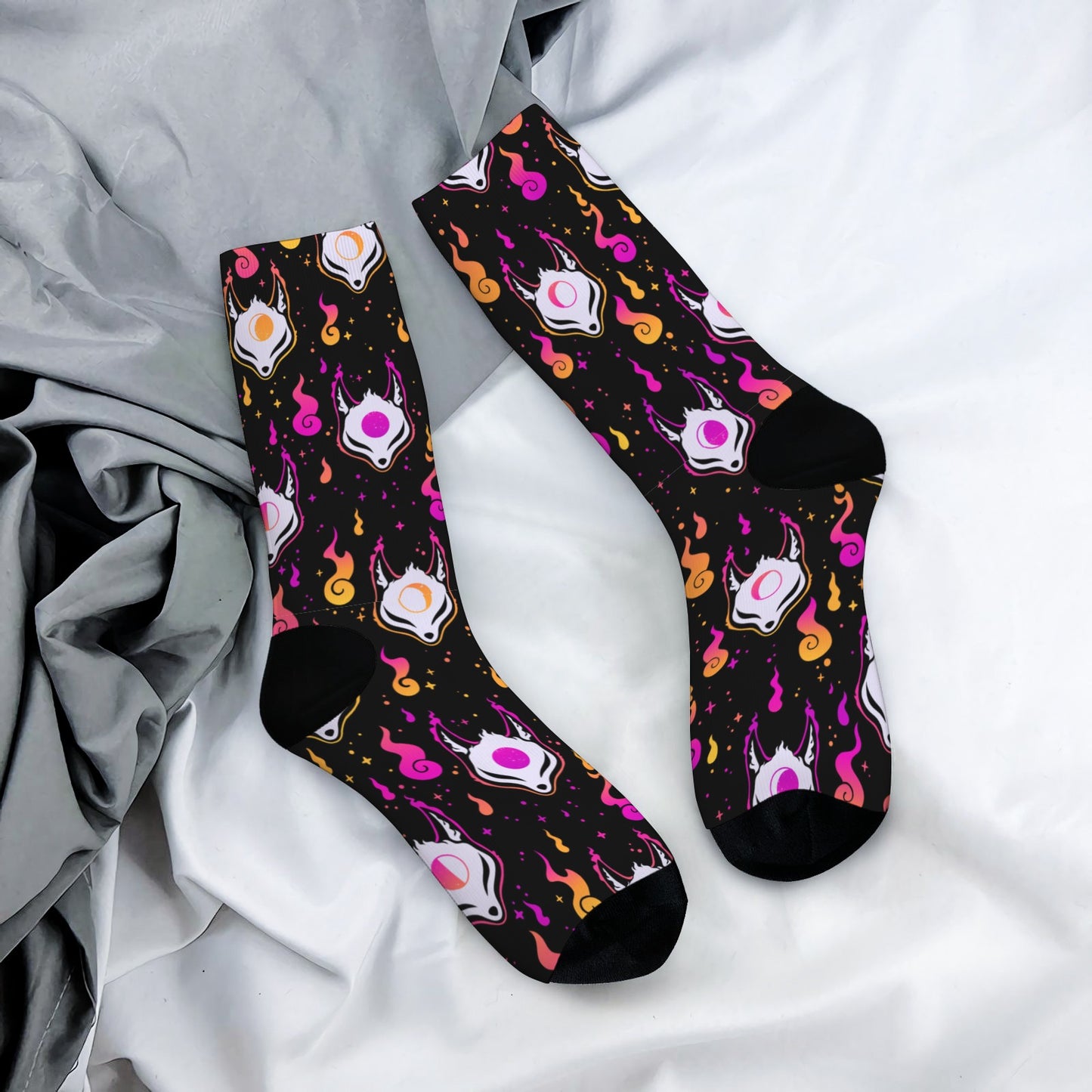 Custom Men's Underwear & Socks Set - Fox Design